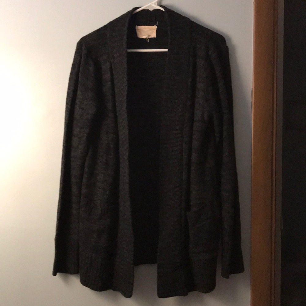 Dark gray sweater